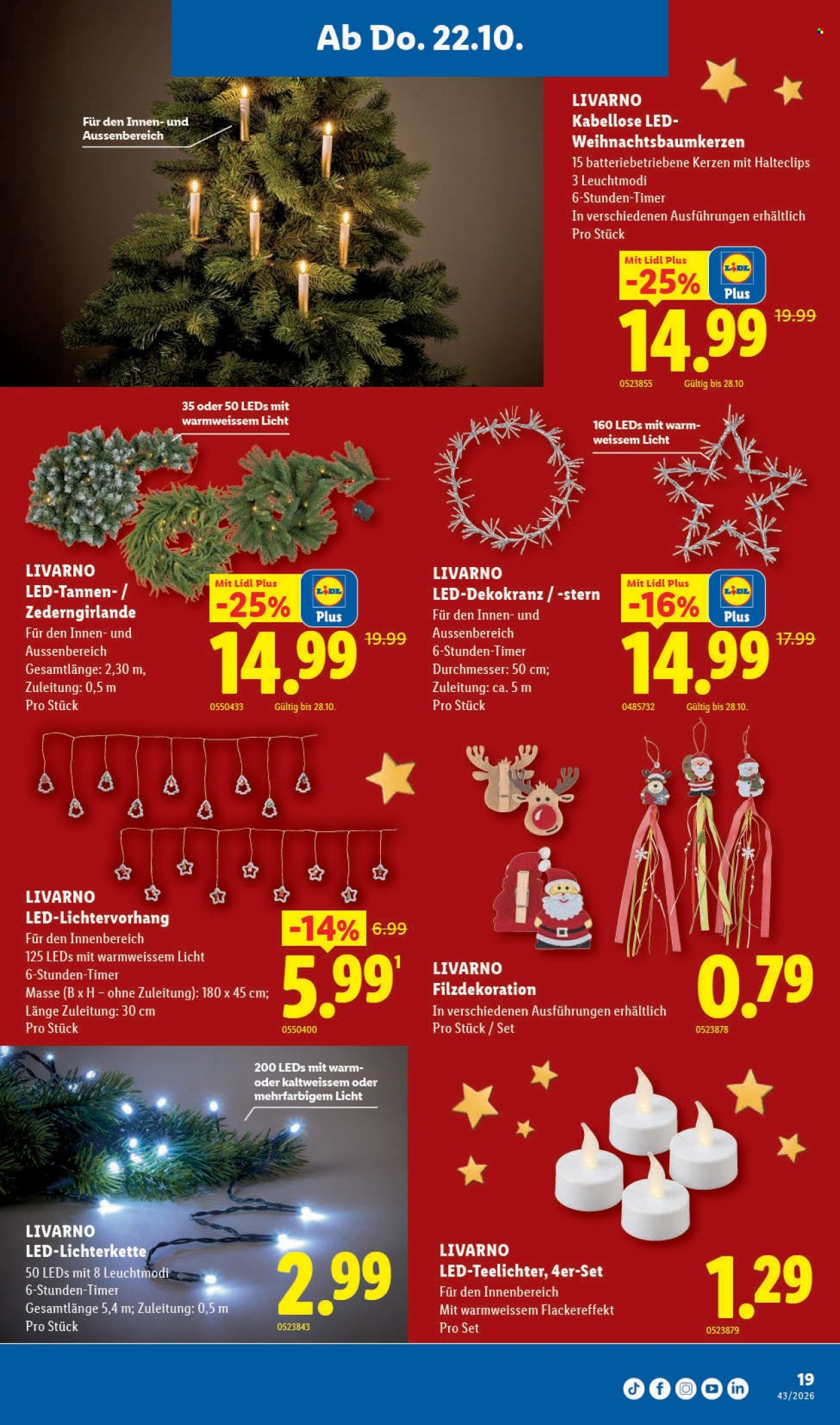 Catalogue Lidl - 22.10.2026 - 28.10.2026. Page 21. Page 21