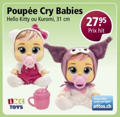 Poupée Cry Babies