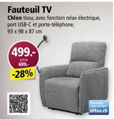 Fauteuil TV