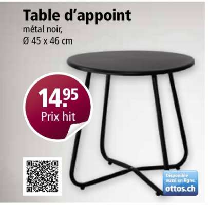 Table d’appoint
