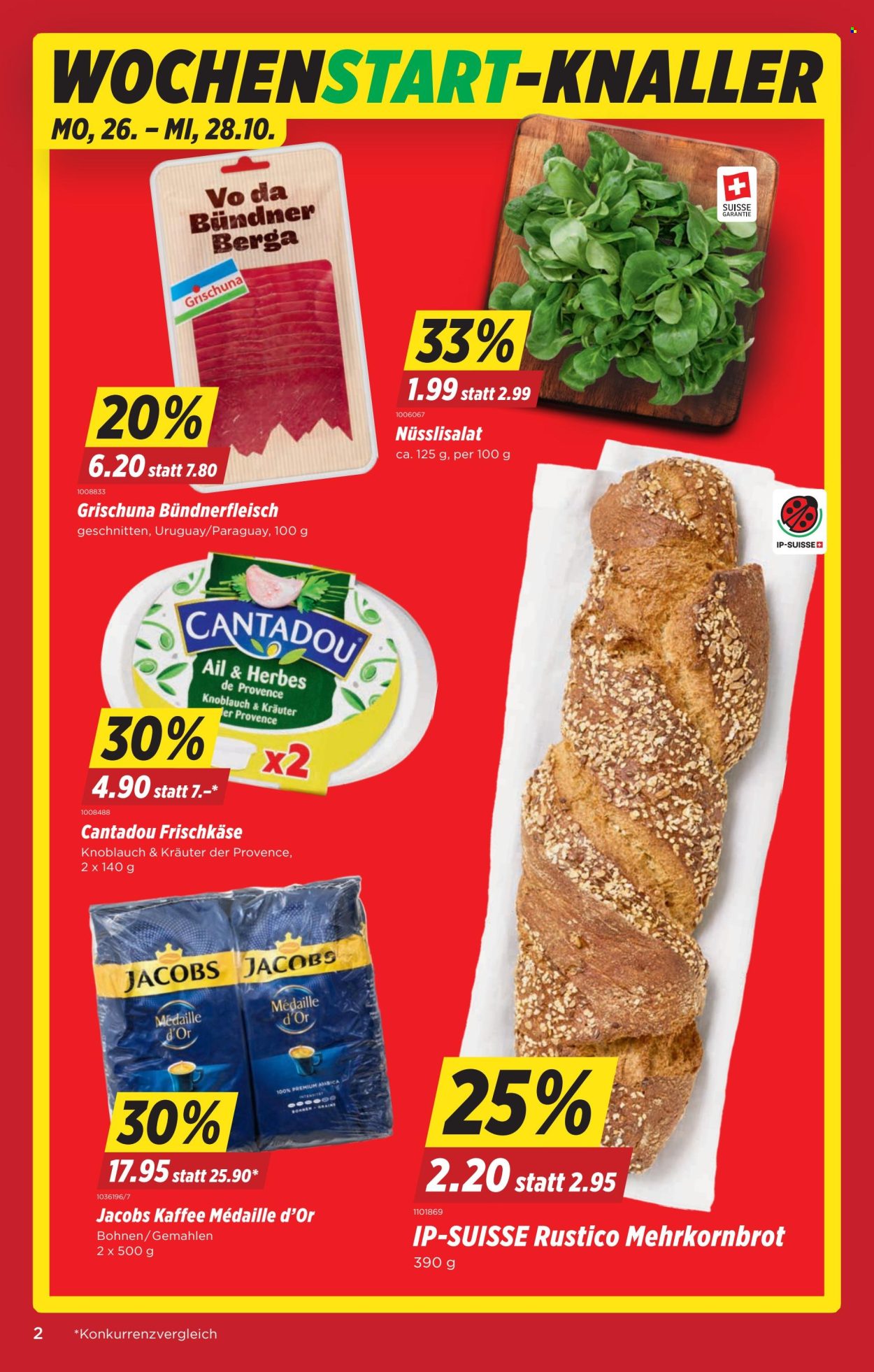 Catalogue Denner - 22.10.2026 - 28.10.2026. Page 2. Page 2
