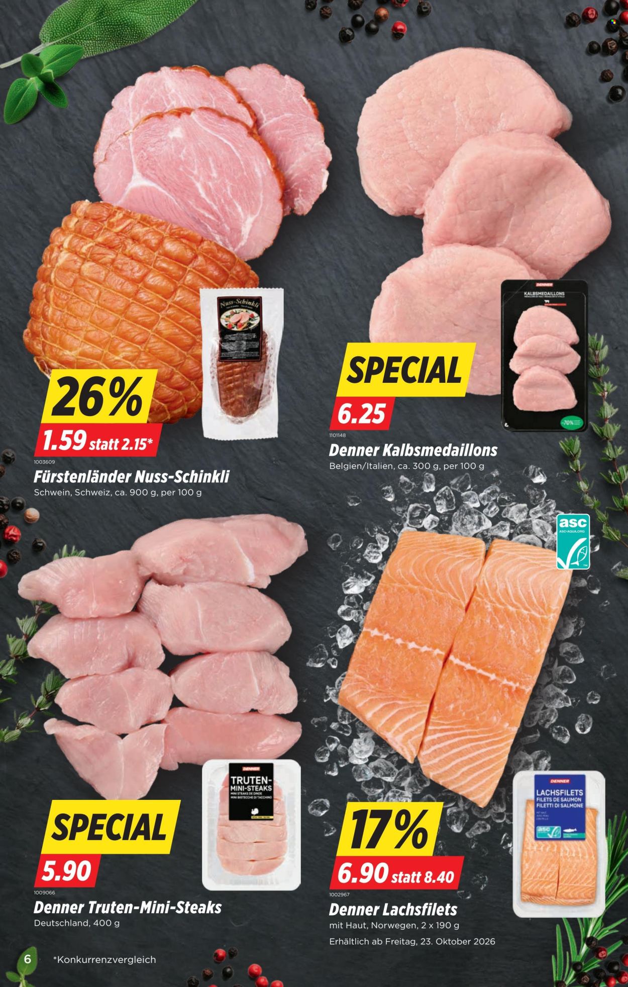 Catalogue Denner - 22.10.2026 - 28.10.2026. Page 6. Page 6