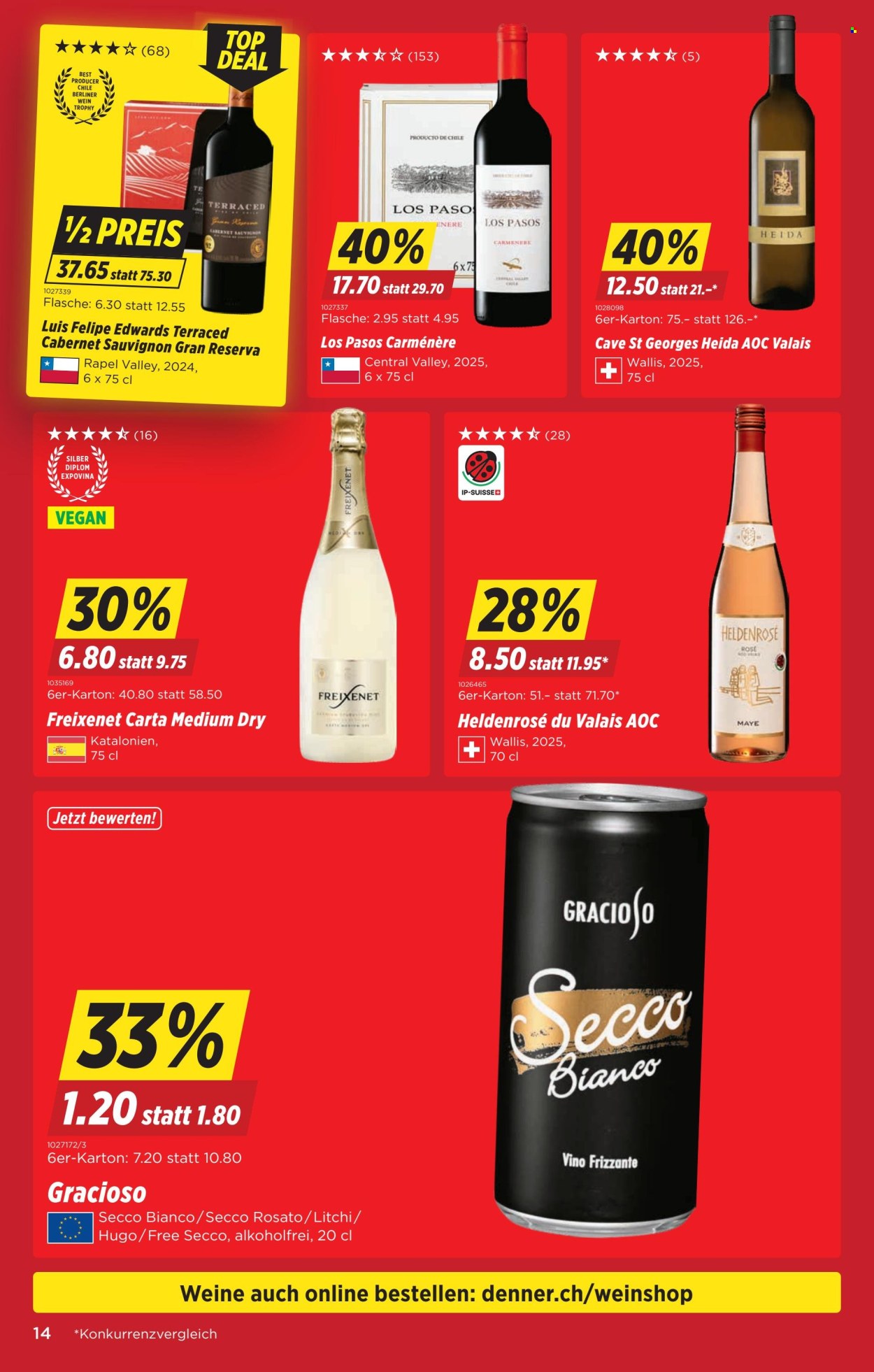 Catalogue Denner - 22.10.2026 - 28.10.2026. Page 14. Page 14