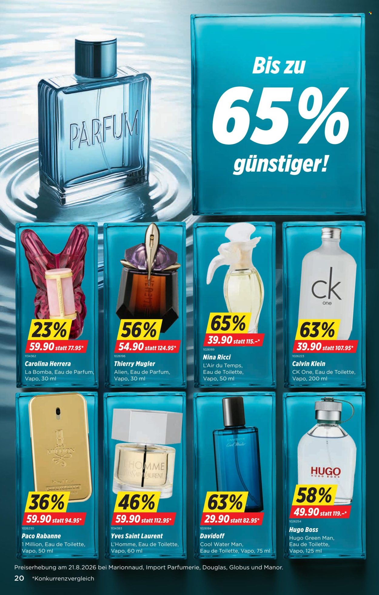 Catalogue Denner - 22.10.2026 - 28.10.2026. Page 20. Page 20