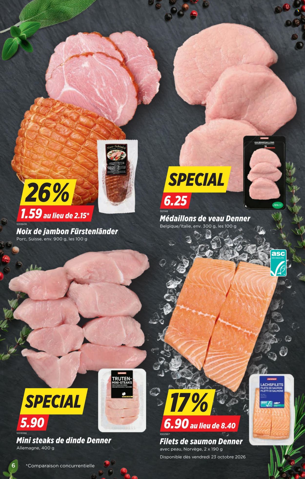 Catalogue Denner - 22.10.2026 - 28.10.2026. Page 6. Page 6
