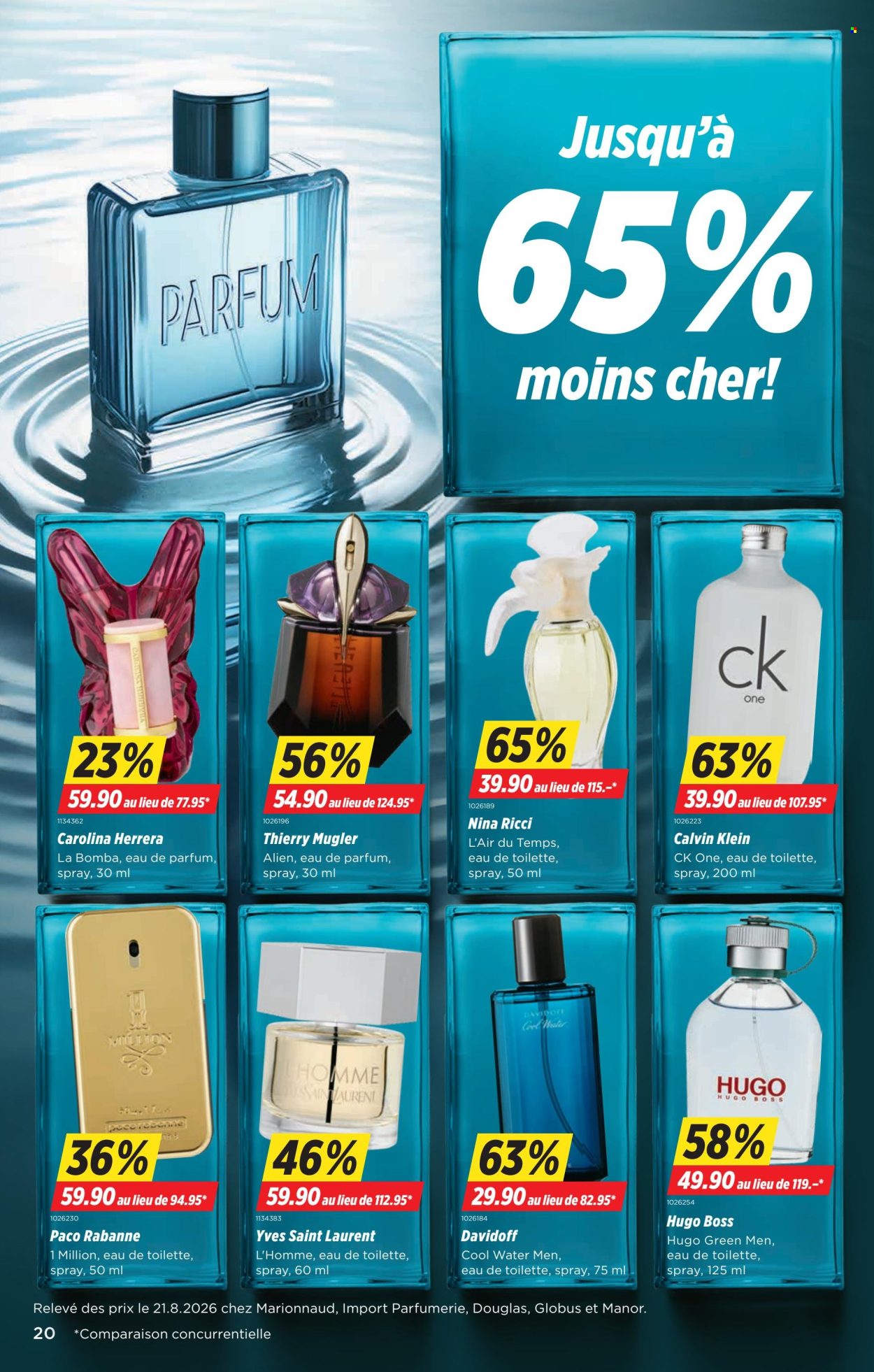 Catalogue Denner - 22.10.2026 - 28.10.2026. Page 20. Page 20