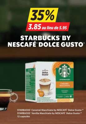 STARBUCKS BY NESCAFÉ DOLCE GUSTO