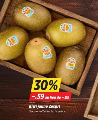 Kiwi jaune Zespri