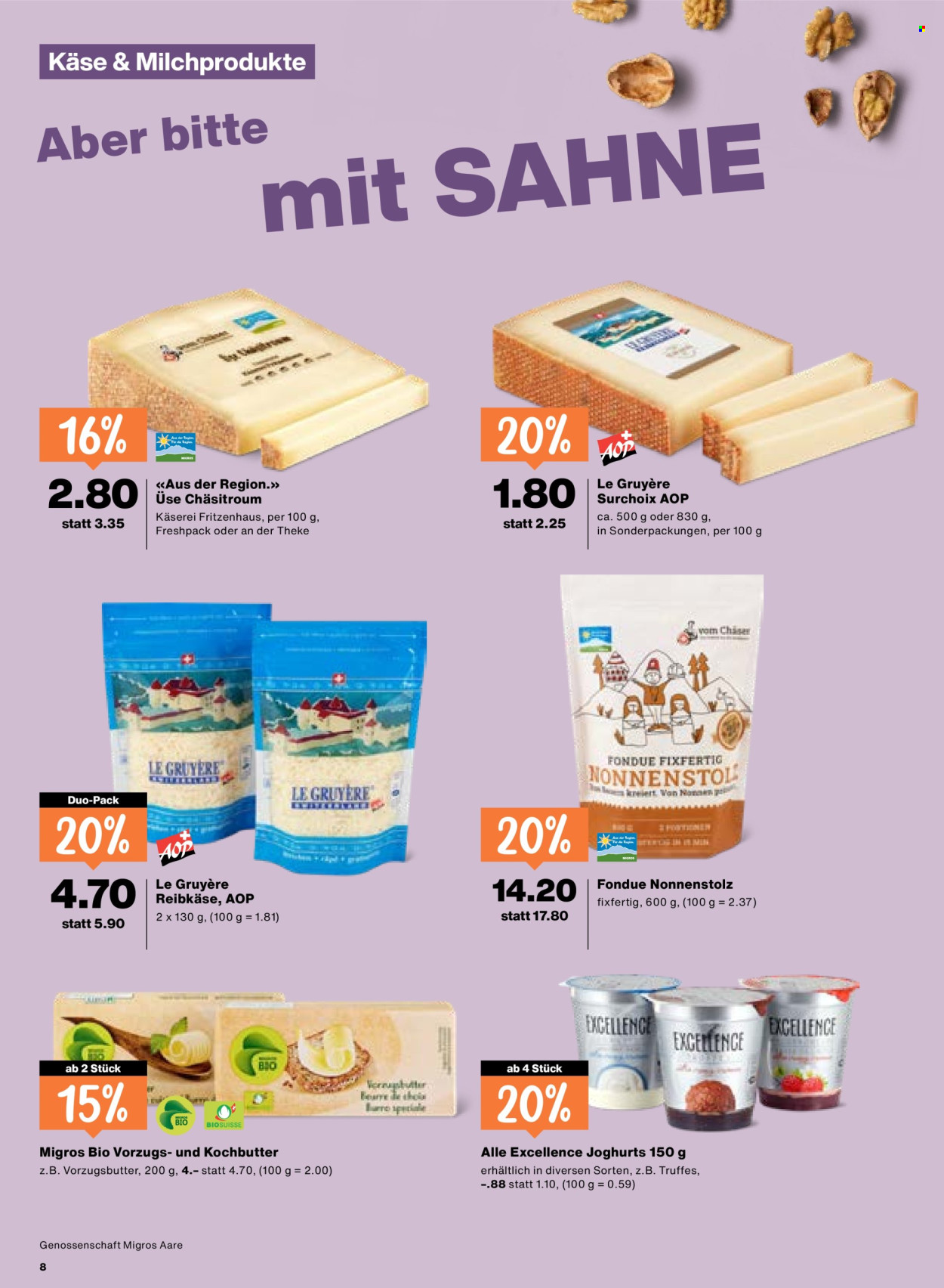 Catalogue Migros - 22.10.2026 - 28.10.2026. Page 8. Page 8