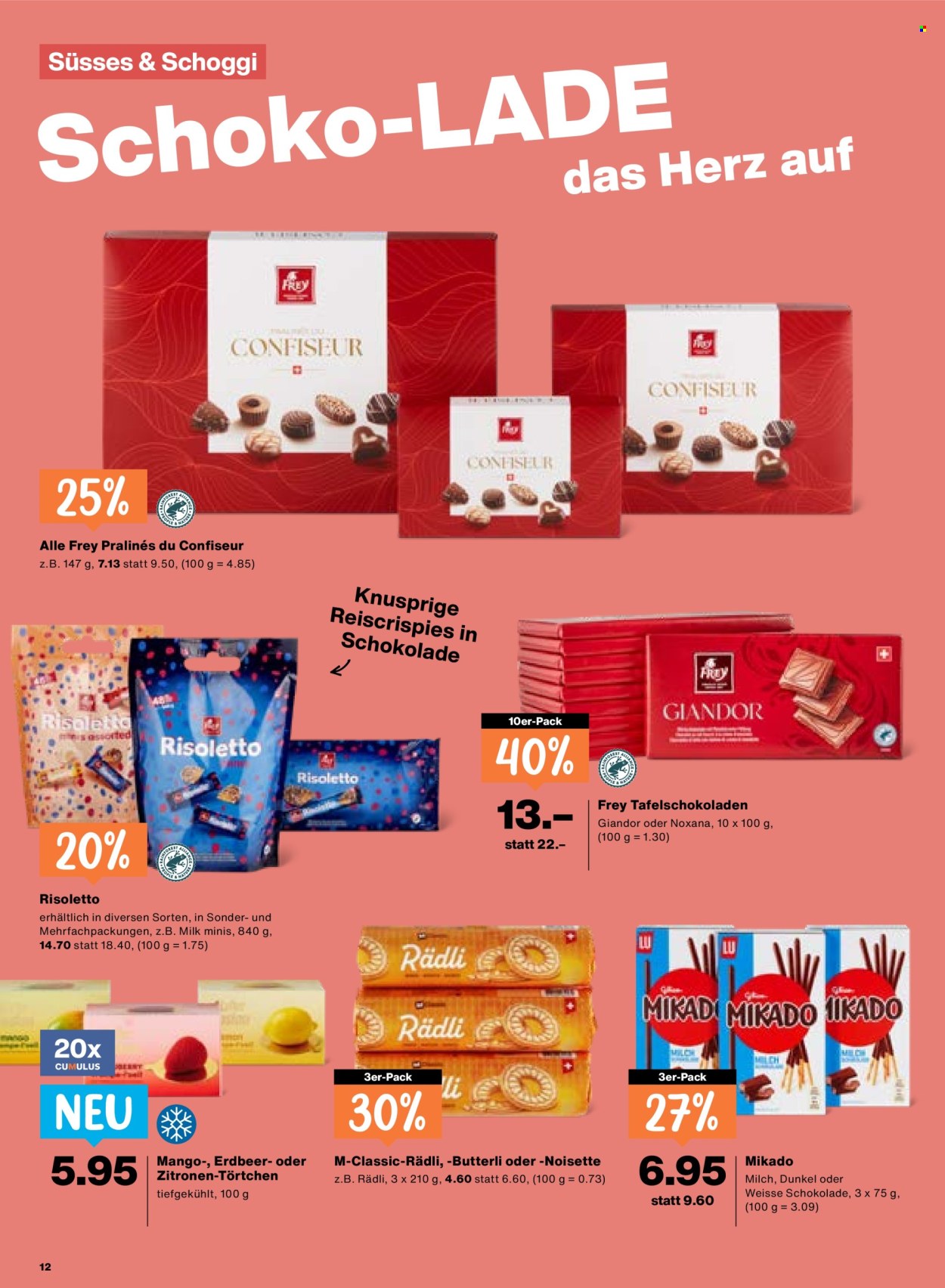 Catalogue Migros - 22.10.2026 - 28.10.2026. Page 12. Page 12