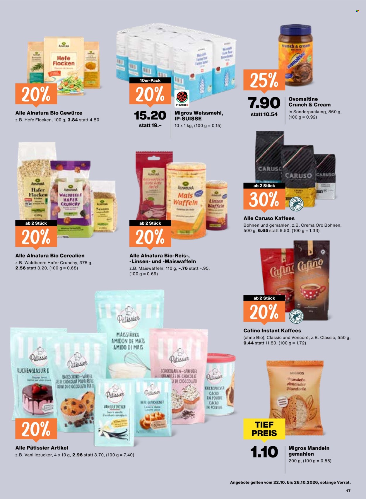 Catalogue Migros - 22.10.2026 - 28.10.2026. Page 17. Page 17