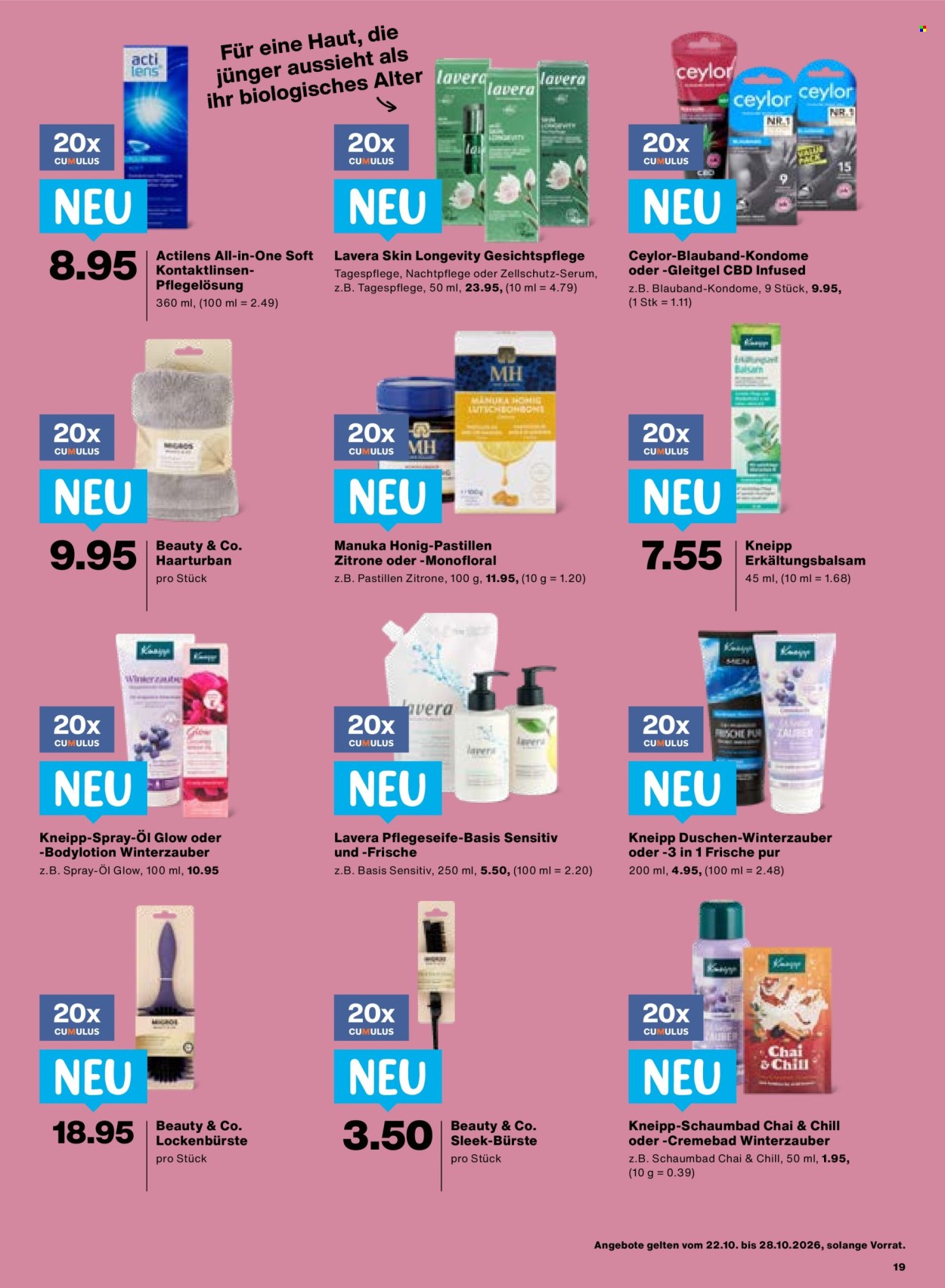 Catalogue Migros - 22.10.2026 - 28.10.2026. Page 19. Page 19