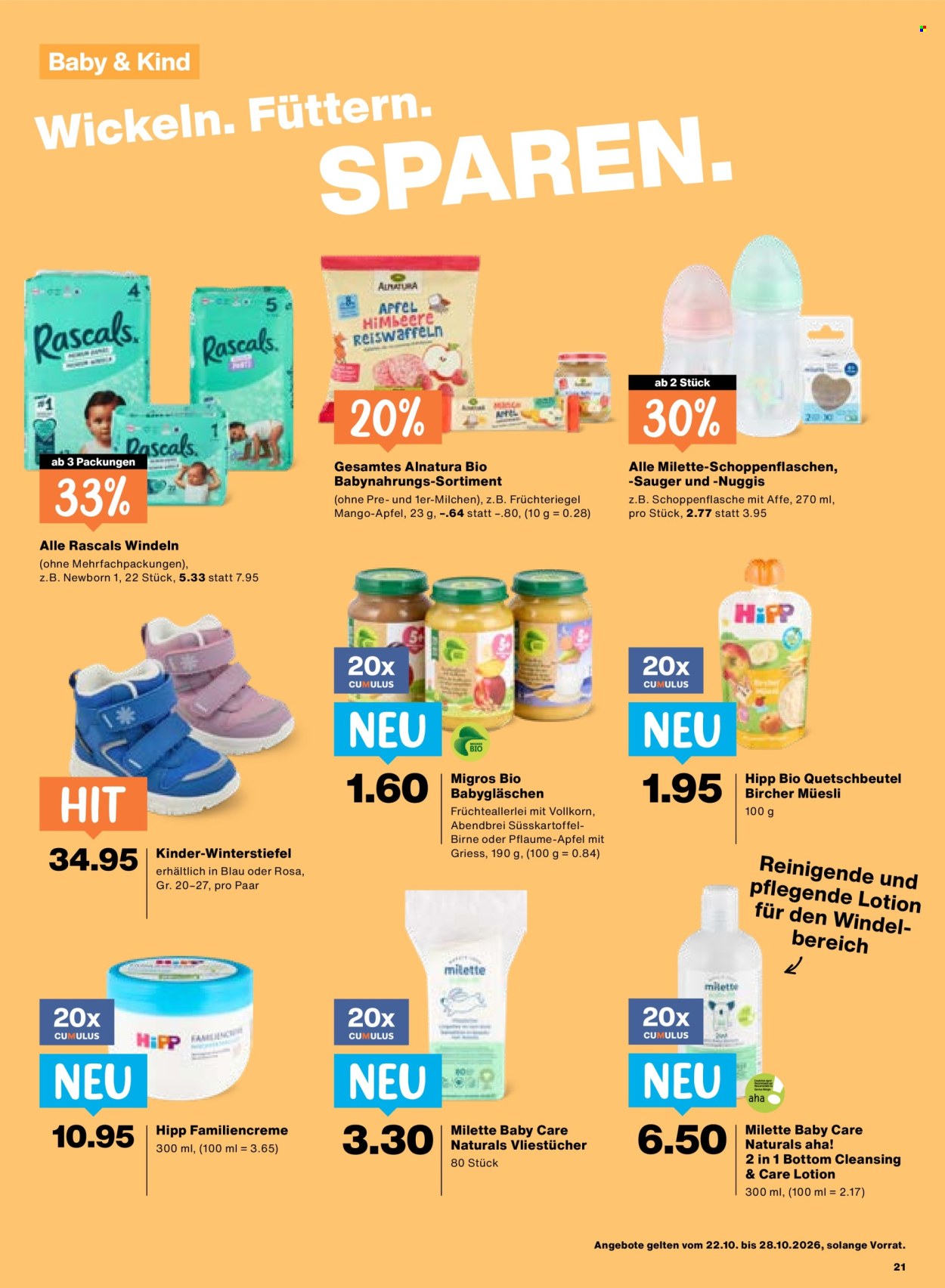 Catalogue Migros - 22.10.2026 - 28.10.2026. Page 21. Page 21