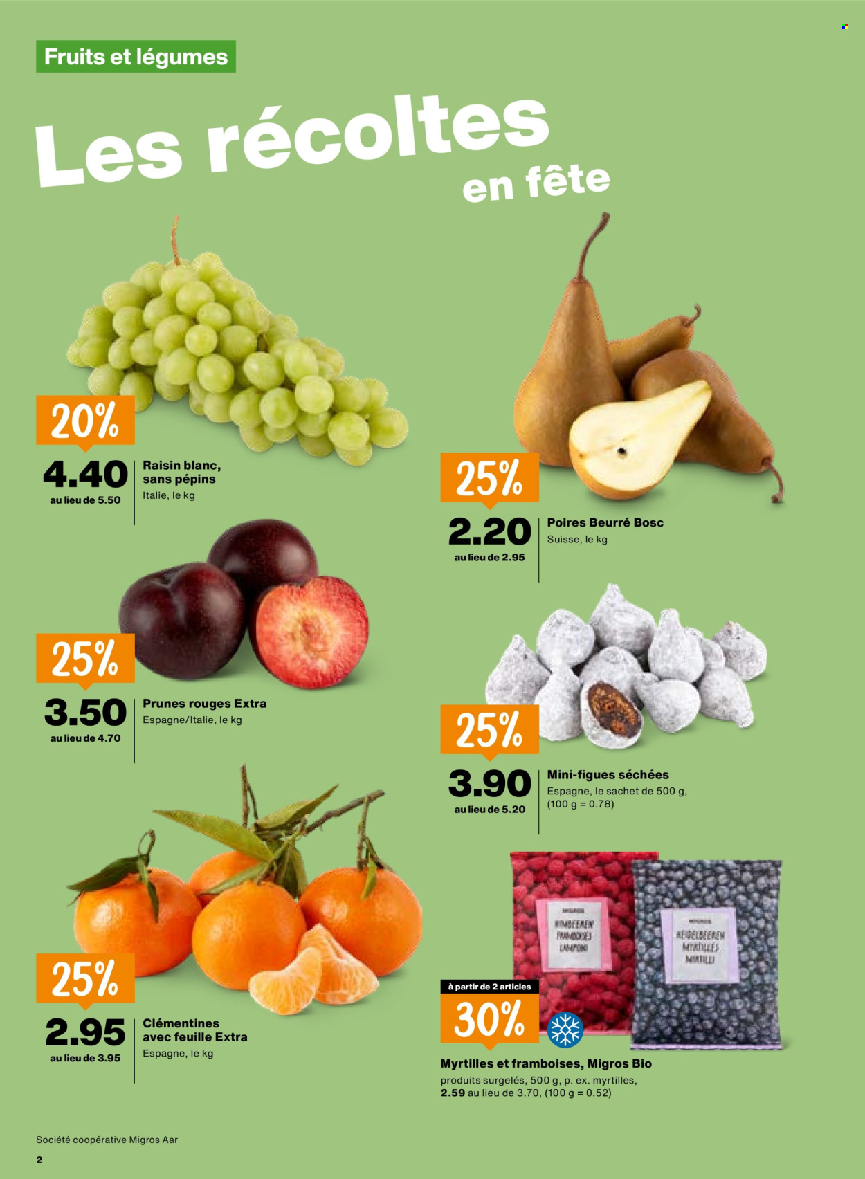 Catalogue Migros - 22.10.2026 - 28.10.2026. Page 2. Page 2