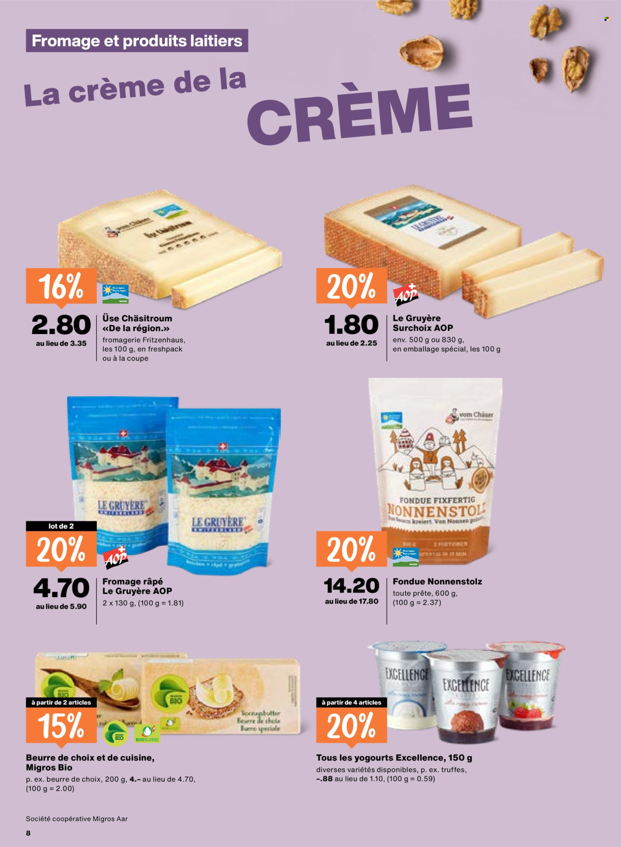 Catalogue Migros - 22.10.2026 - 28.10.2026. Page 8. Page 8