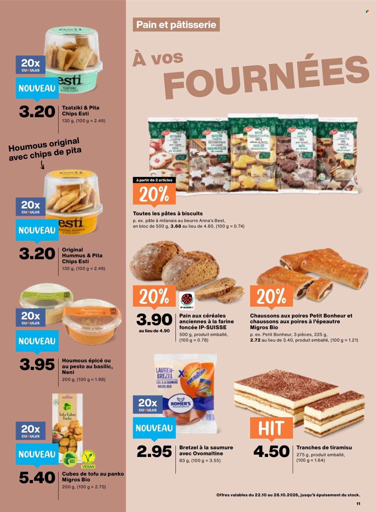 Catalogue Migros - 22.10.2026 - 28.10.2026. Page 11. Page 11