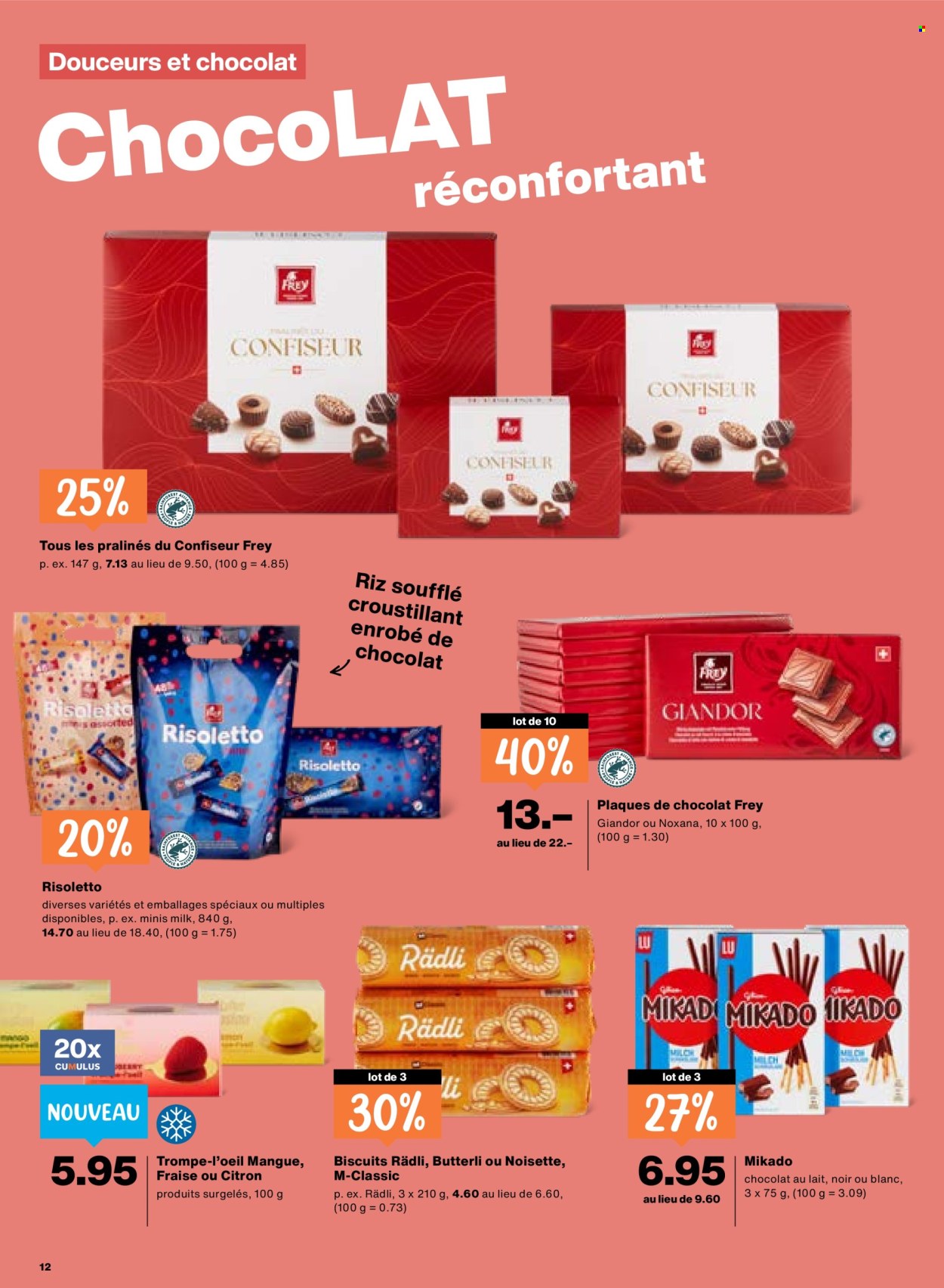 Catalogue Migros - 22.10.2026 - 28.10.2026. Page 12. Page 12