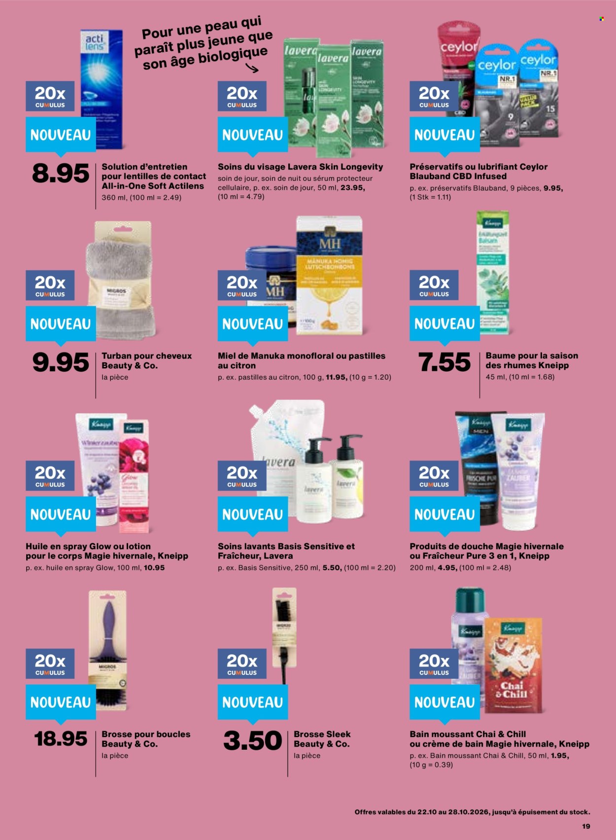 Catalogue Migros - 22.10.2026 - 28.10.2026. Page 19. Page 19