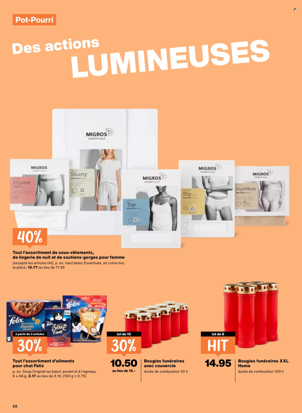 Catalogue Migros - 22.10.2026 - 28.10.2026. Page 22. Page 22