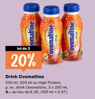 Drink Ovomaltine