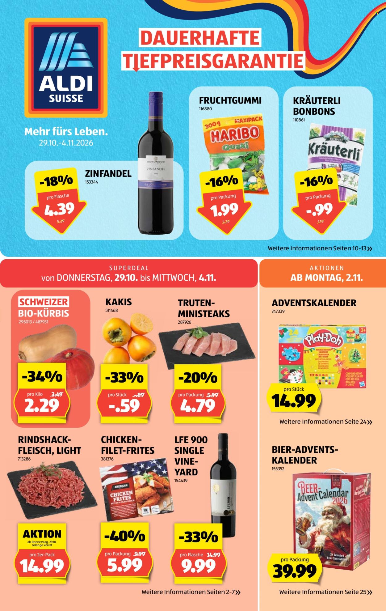 Catalogue Aldi - 29.10.2026 - 4.11.2026. Page 1. Page 1