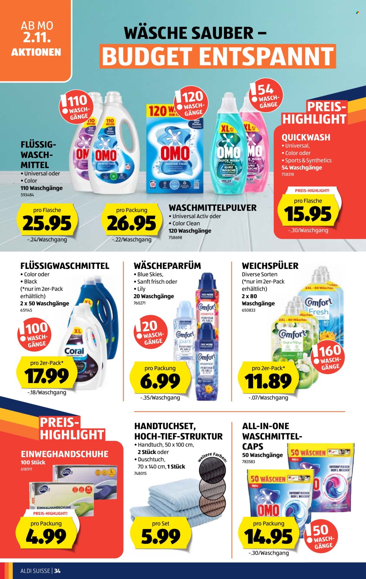 Catalogue Aldi - 29.10.2026 - 4.11.2026. Page 34. Page 34