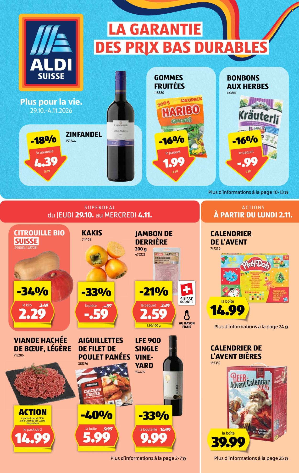 Catalogue Aldi - 29.10.2026 - 4.11.2026. Page 1. Page 1