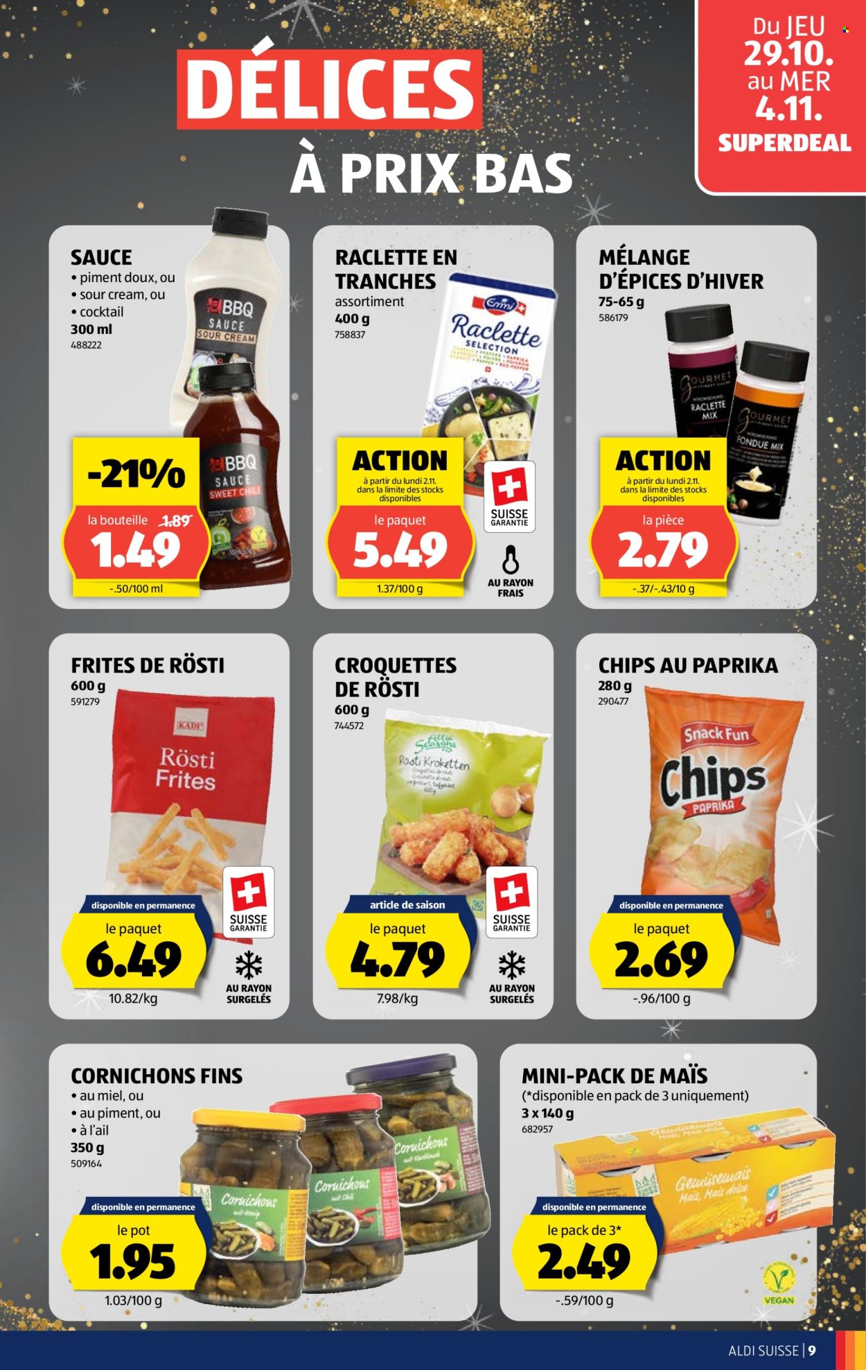 Catalogue Aldi - 29.10.2026 - 4.11.2026. Page 9. Page 9