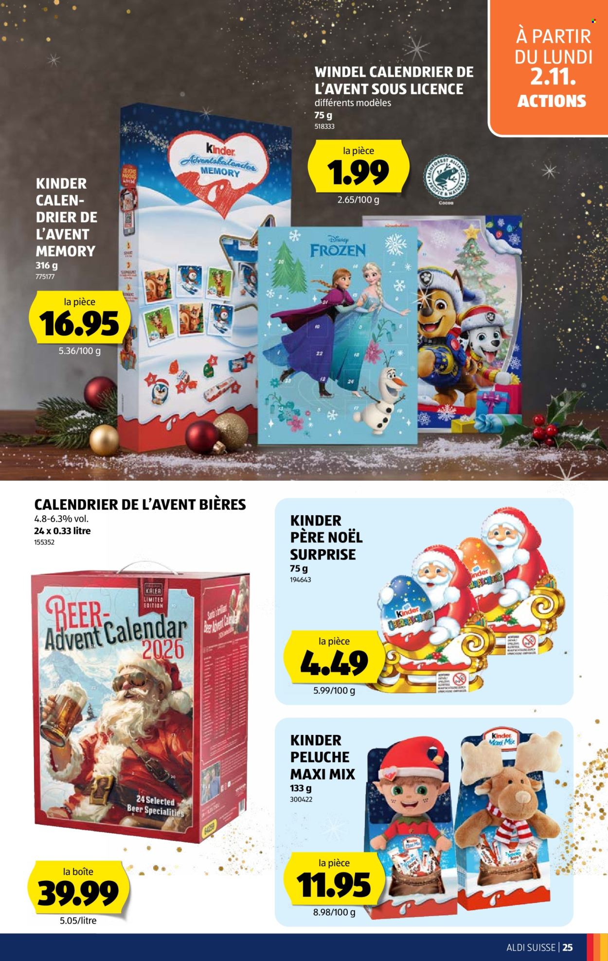 Catalogue Aldi - 29.10.2026 - 4.11.2026. Page 25. Page 25