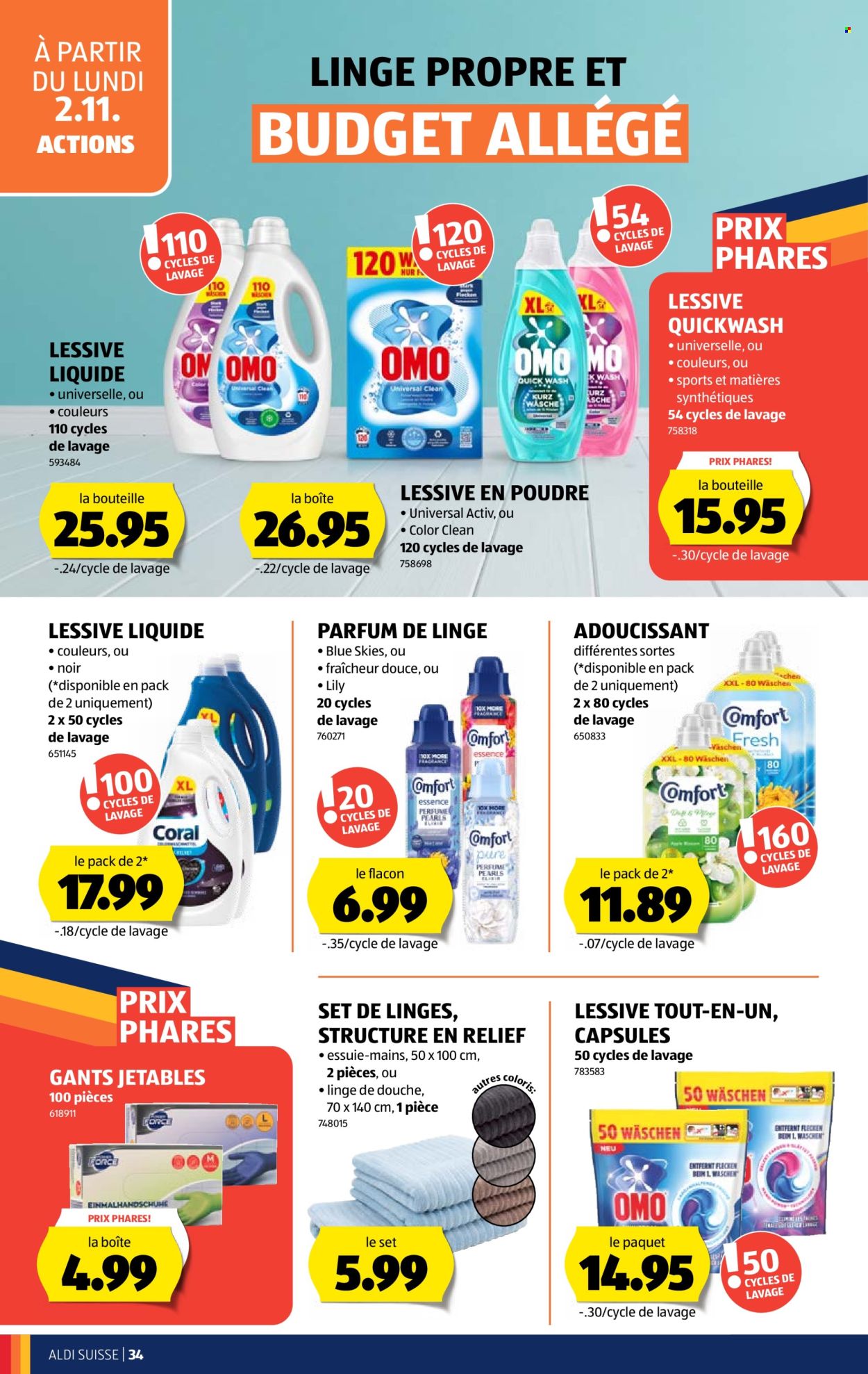 Catalogue Aldi - 29.10.2026 - 4.11.2026. Page 34. Page 34