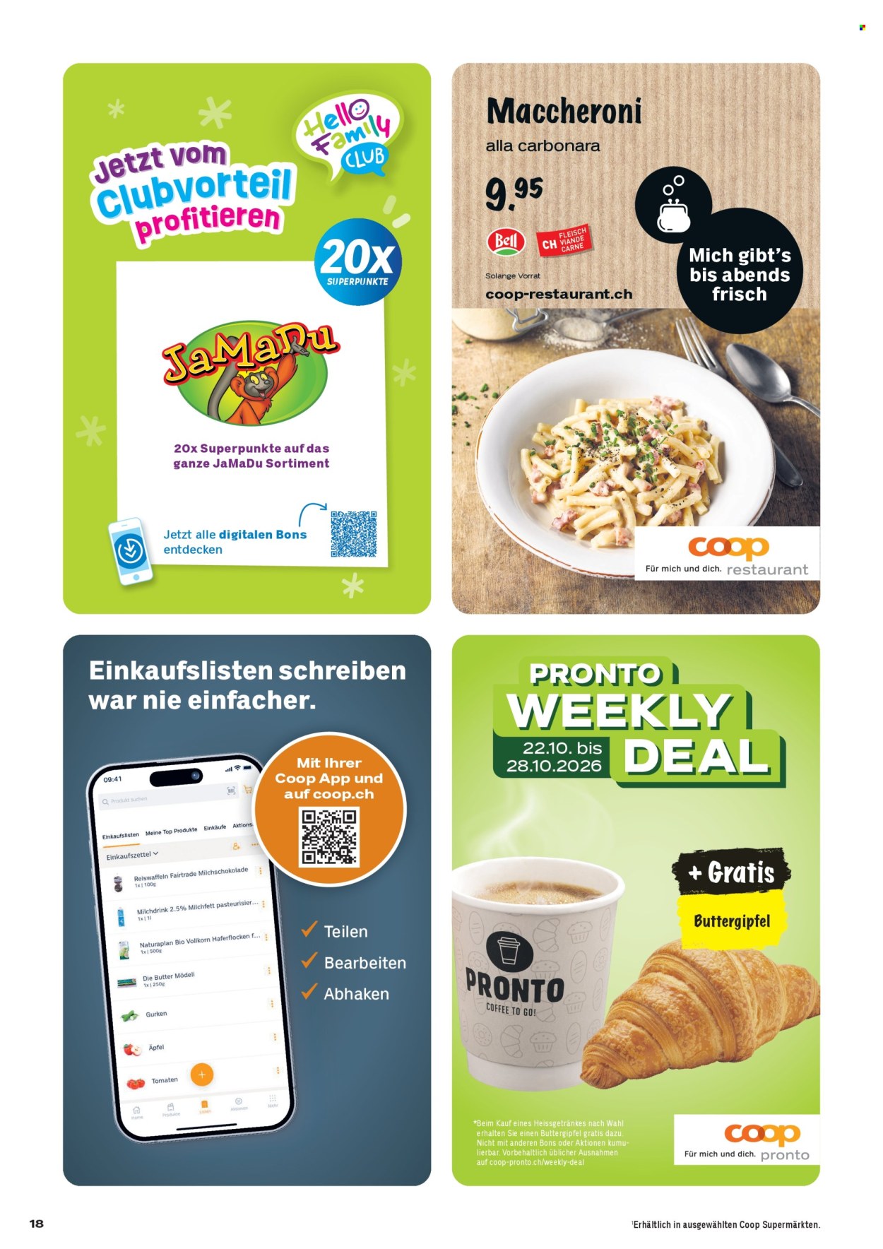Catalogue Coop - 22.10.2026 - 28.10.2026. Page 18. Page 18