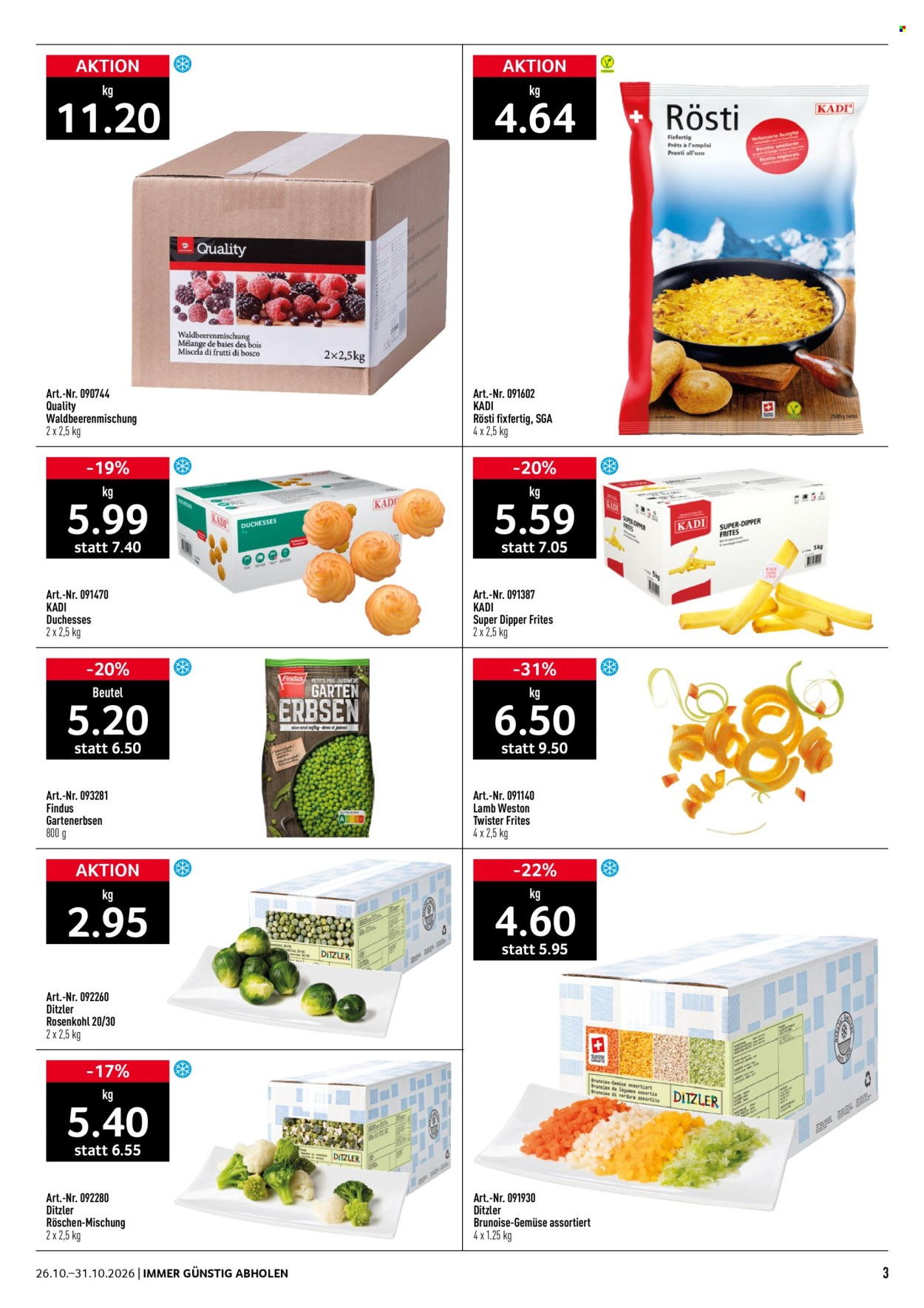 Catalogue Prodega - 26.10.2026 - 31.10.2026. Page 3. Page 3