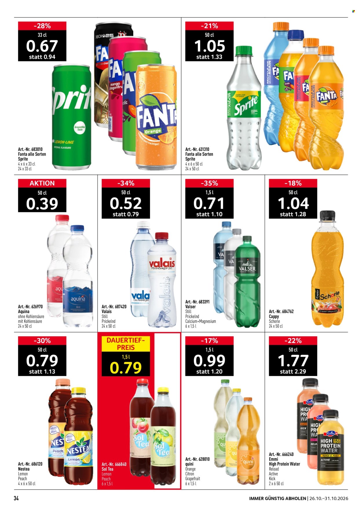 Catalogue Prodega - 26.10.2026 - 31.10.2026. Page 34. Page 34