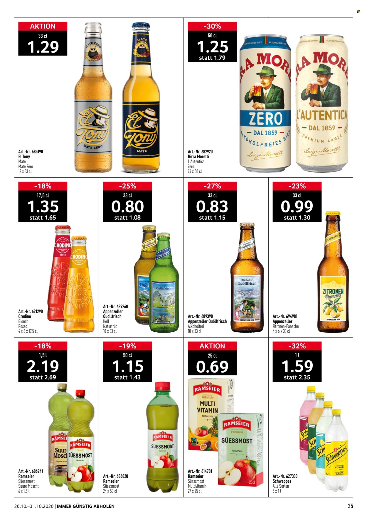 Catalogue Prodega - 26.10.2026 - 31.10.2026. Page 35. Page 35