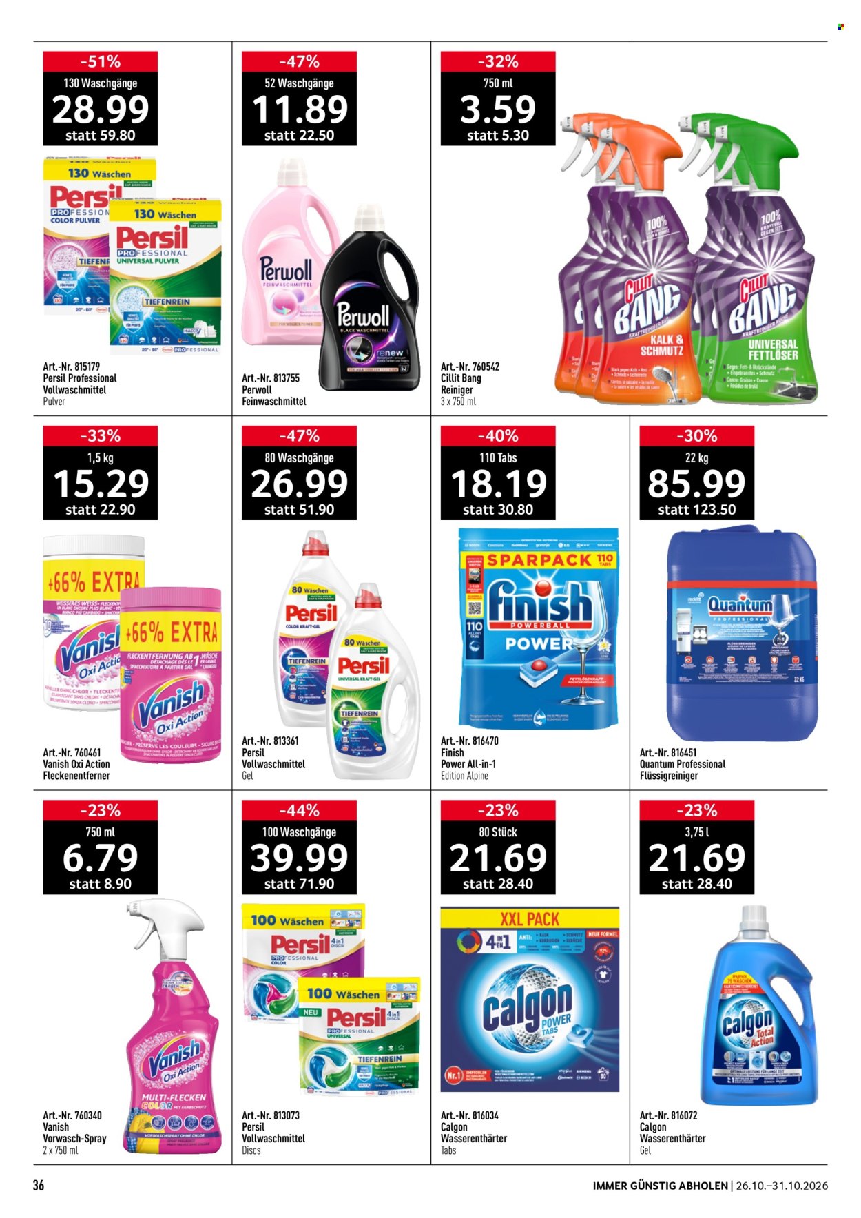 Catalogue Prodega - 26.10.2026 - 31.10.2026. Page 36. Page 36