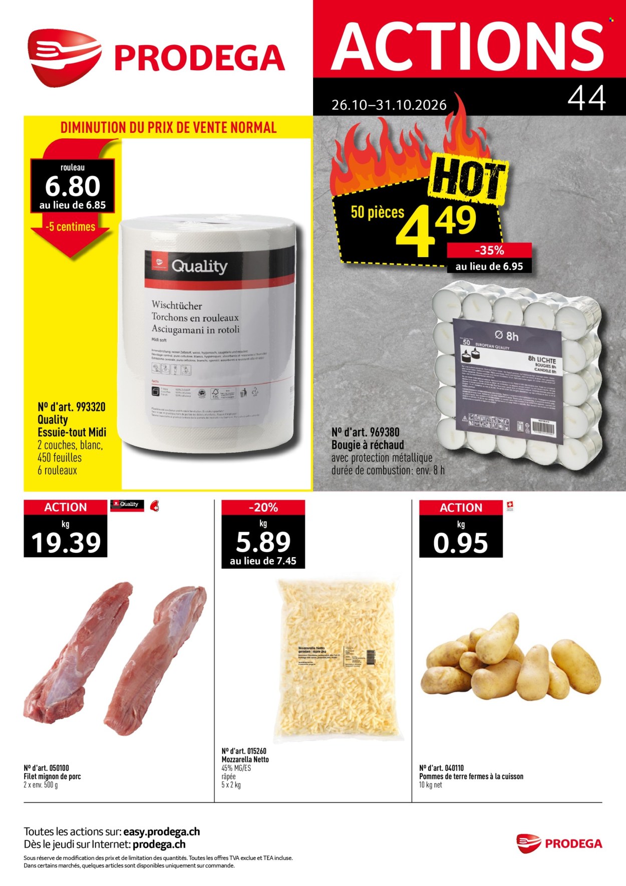 Catalogue Prodega - 26.10.2026 - 31.10.2026. Page 1. Page 1