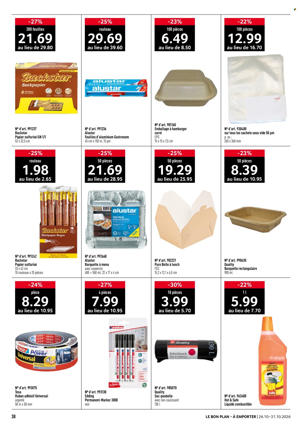 Catalogue Prodega - 26.10.2026 - 31.10.2026. Page 38. Page 38