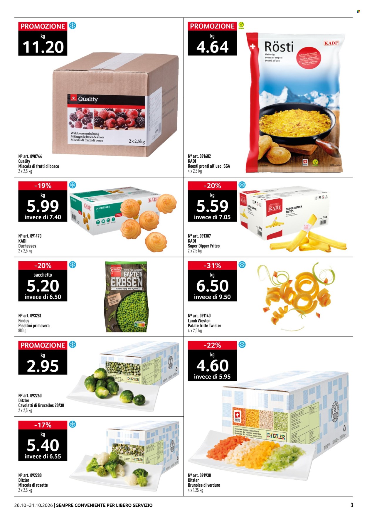 Catalogue Prodega - 26.10.2026 - 31.10.2026. Page 3. Page 3