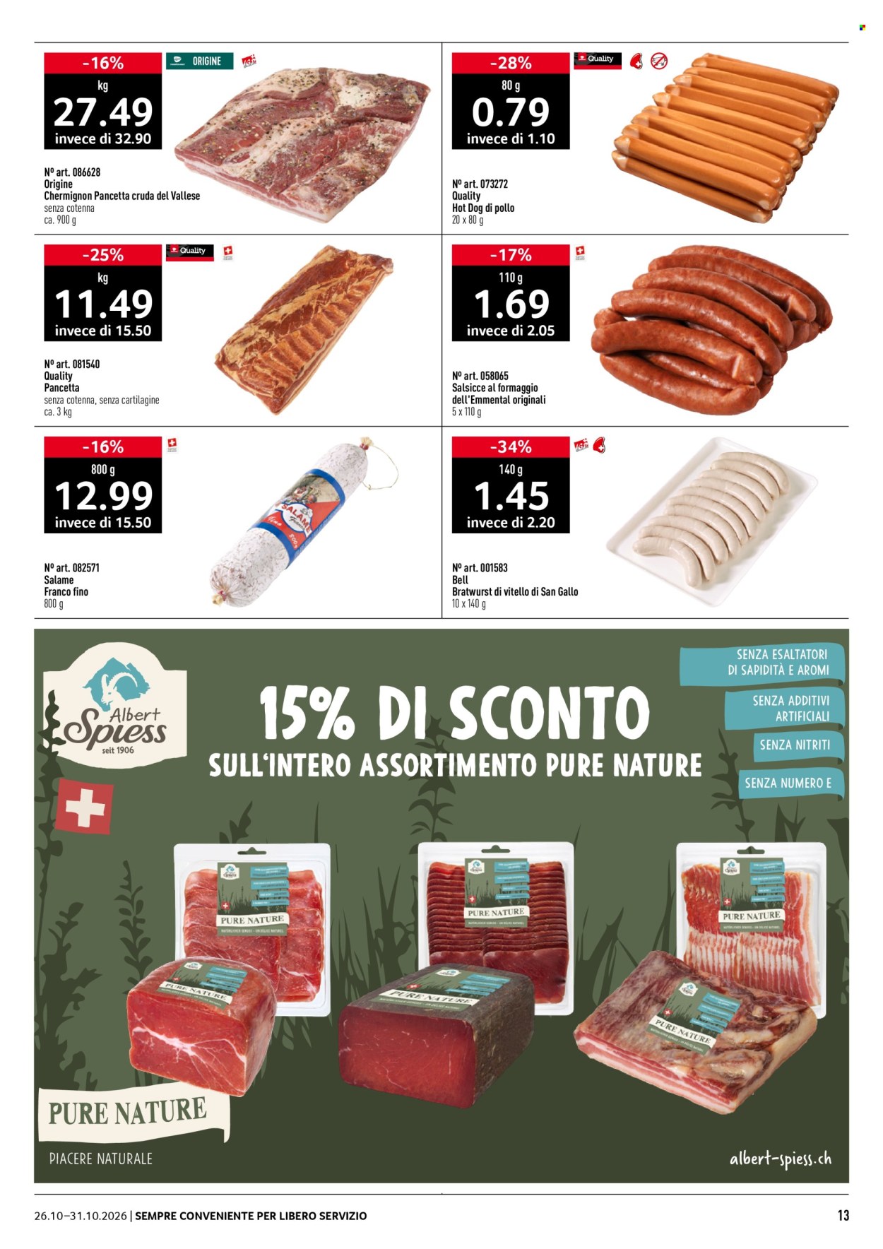 Catalogue Prodega - 26.10.2026 - 31.10.2026. Page 13. Page 13