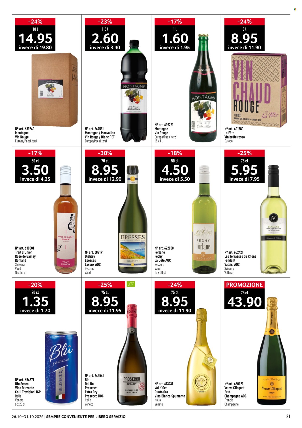 Catalogue Prodega - 26.10.2026 - 31.10.2026. Page 31. Page 31