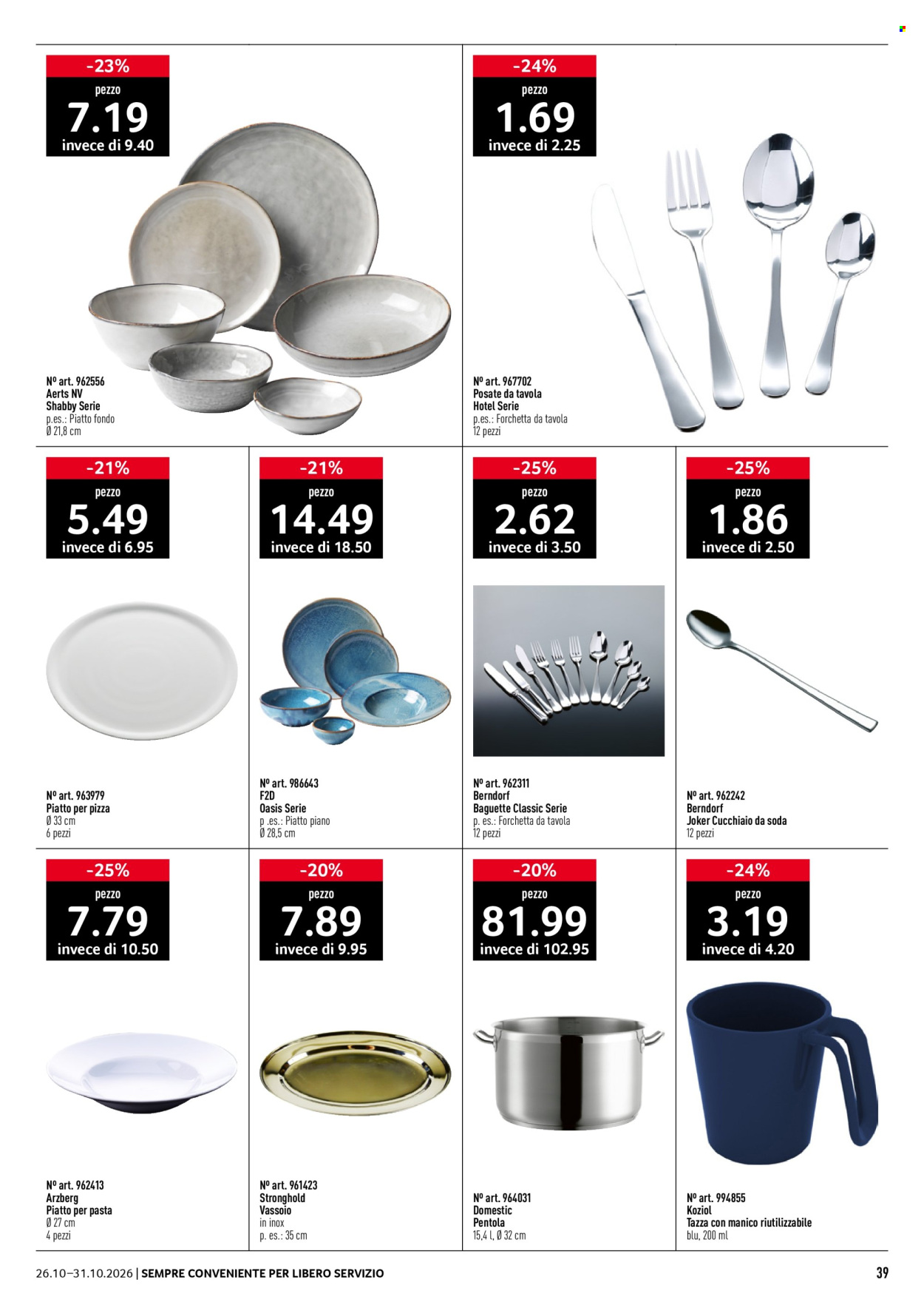 Catalogue Prodega - 26.10.2026 - 31.10.2026. Page 39. Page 39