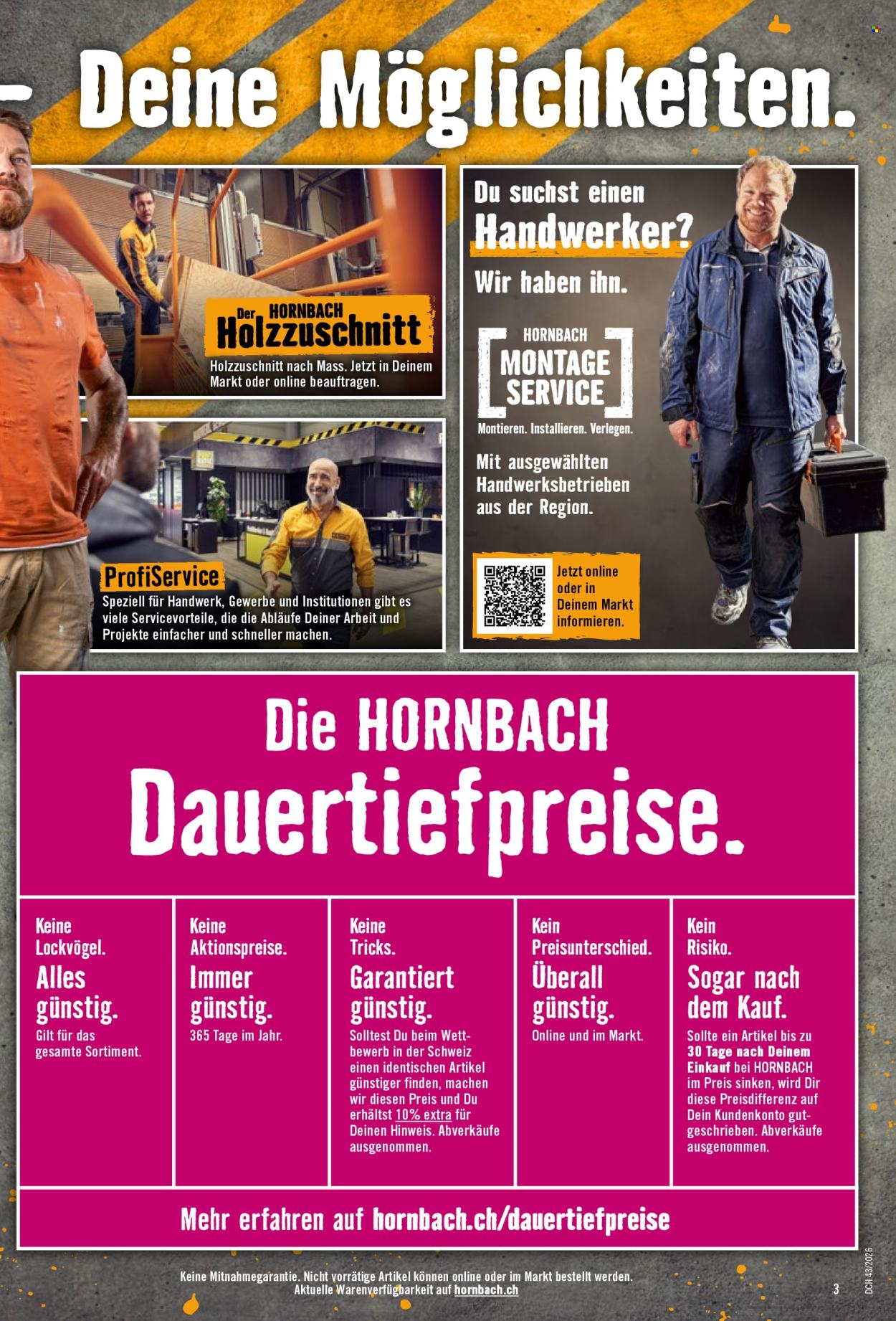 Catalogue Hornbach. Page 3. Page 3