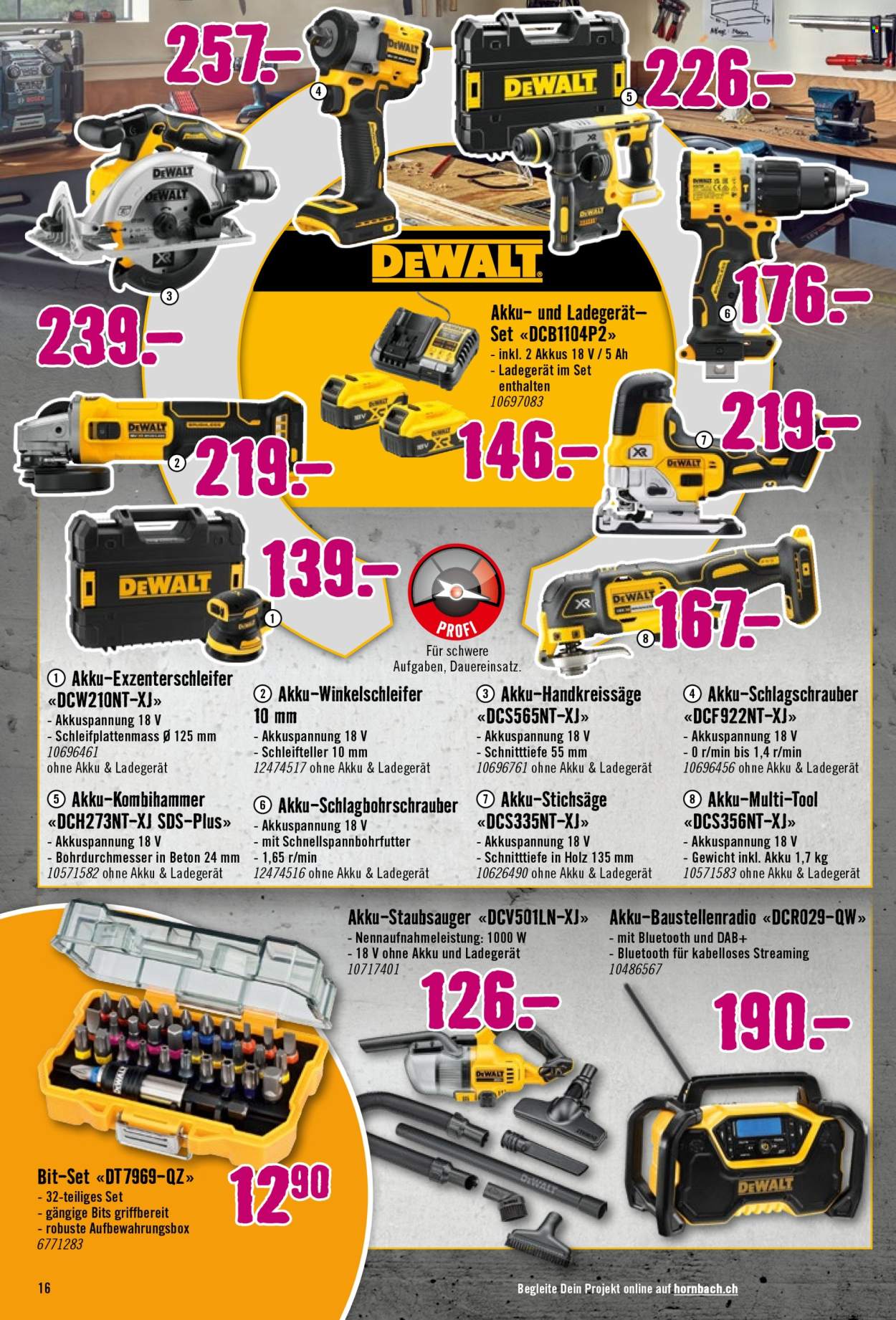 Catalogue Hornbach. Page 16. Page 16