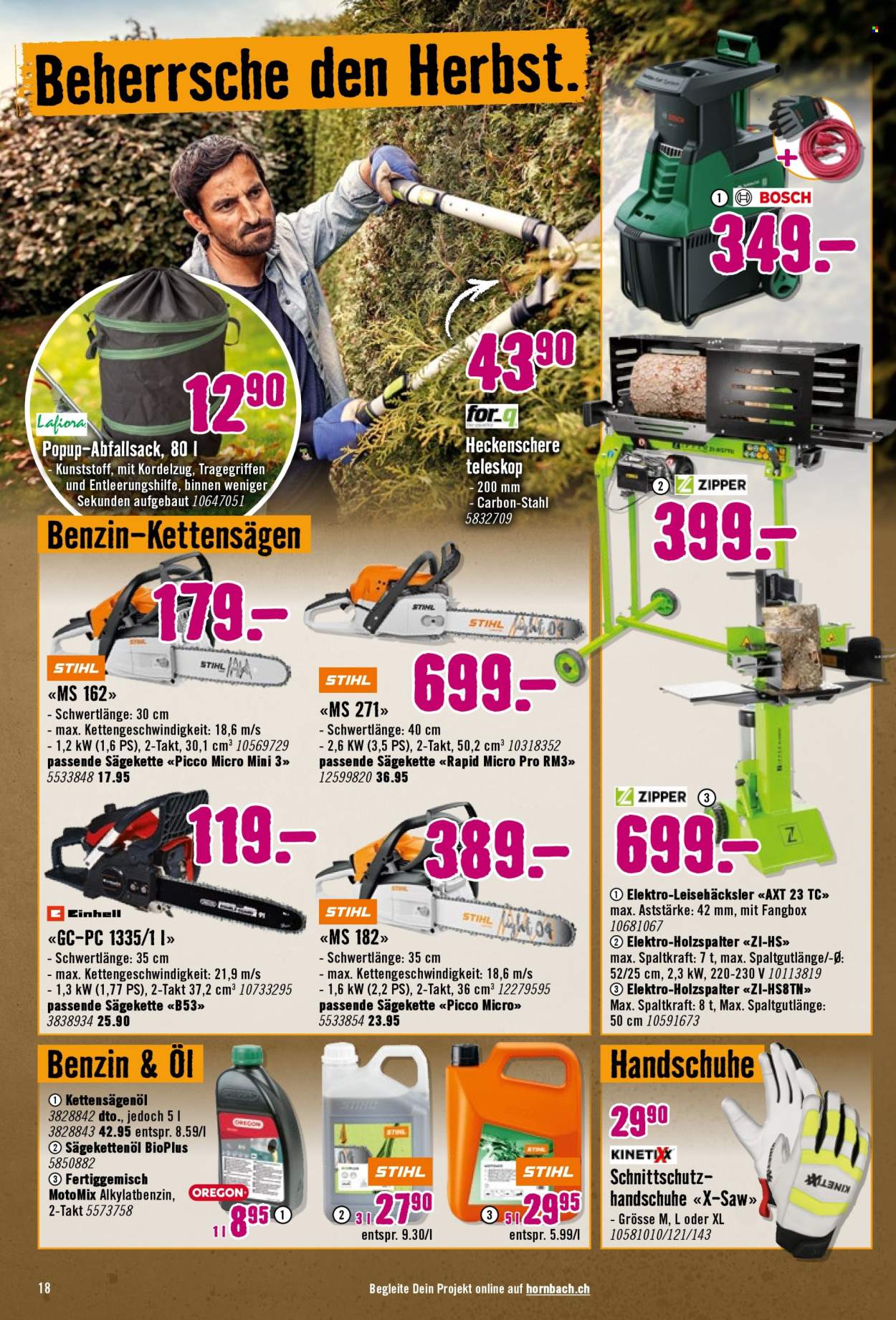 Catalogue Hornbach. Page 18. Page 18