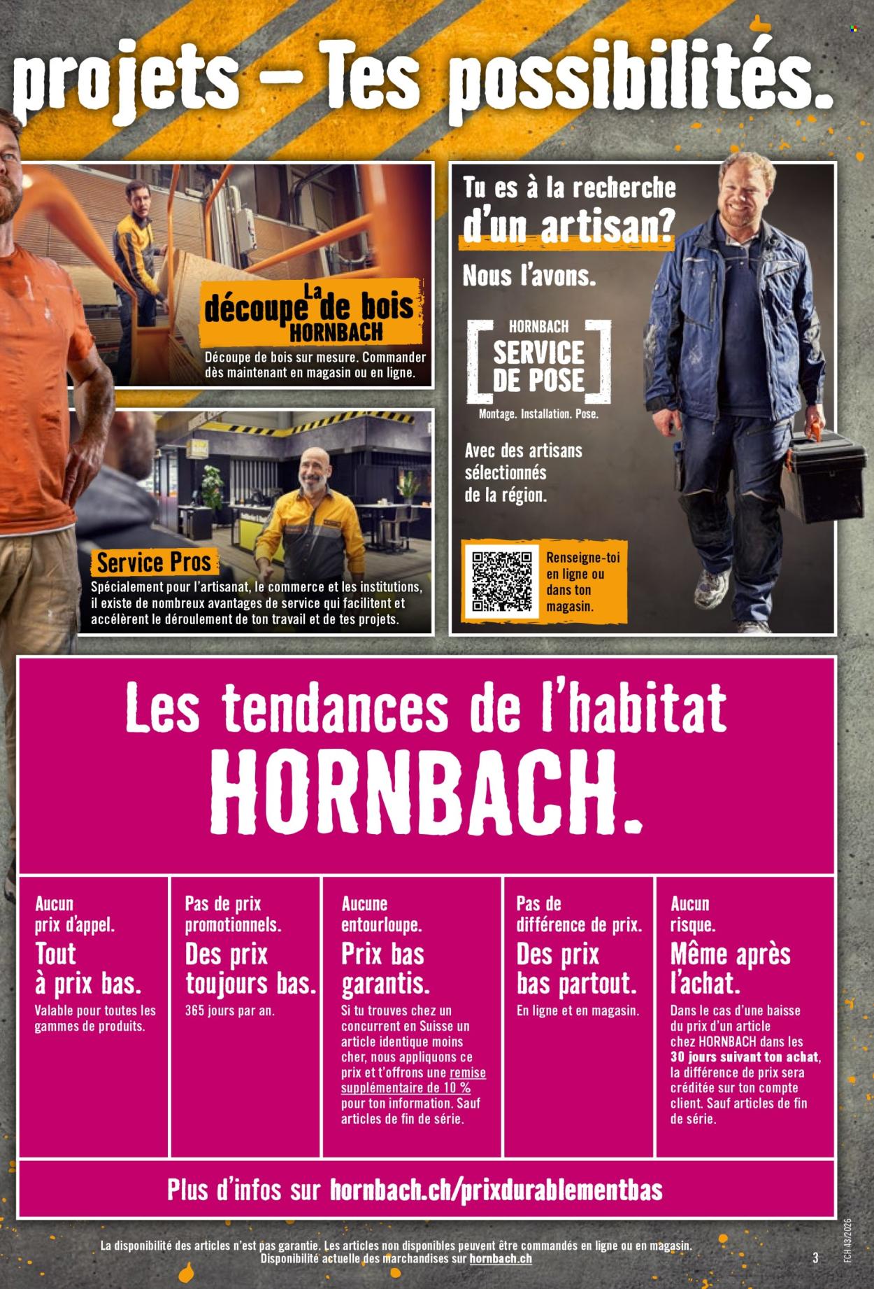 Catalogue Hornbach. Page 3. Page 3