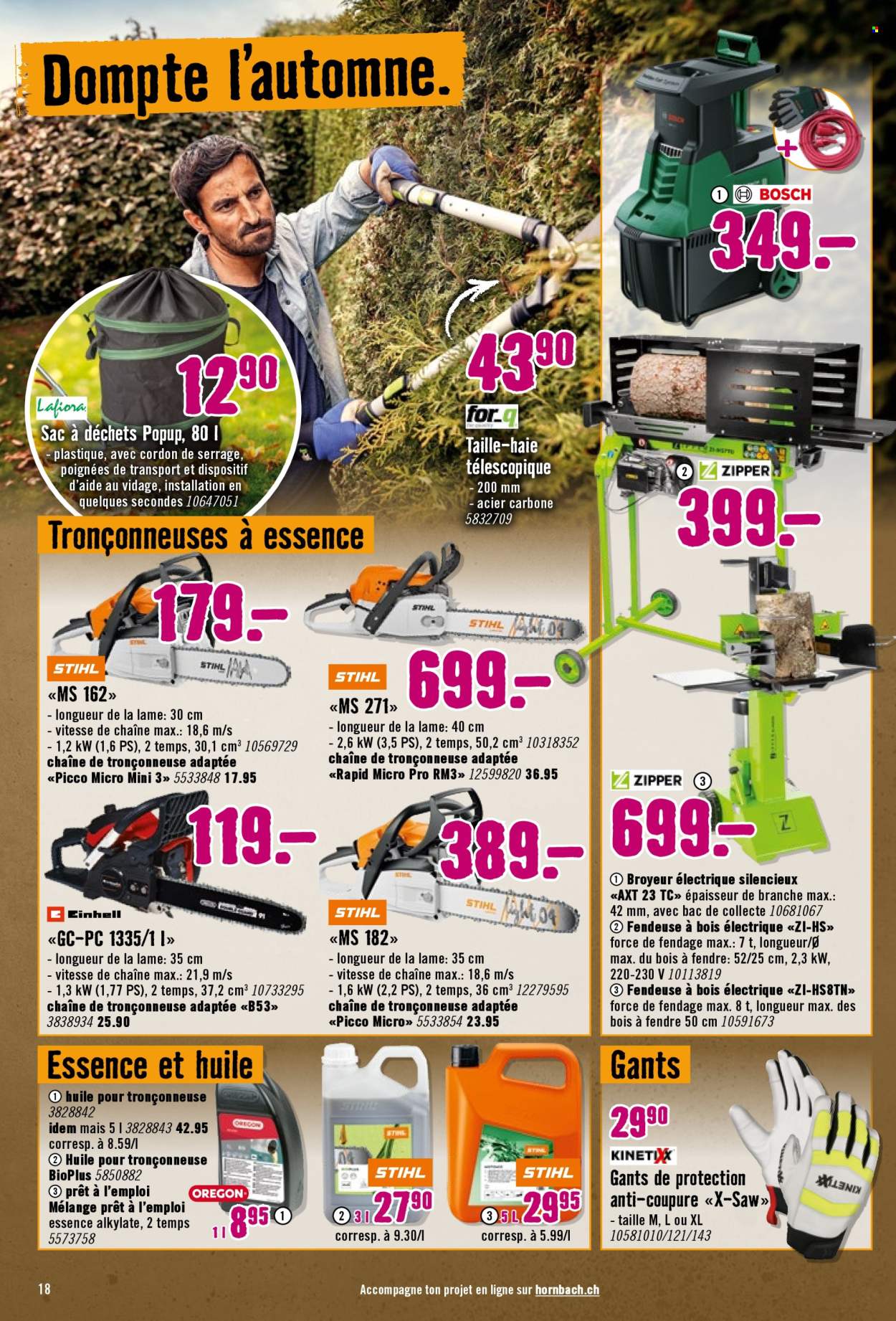 Catalogue Hornbach. Page 18. Page 18