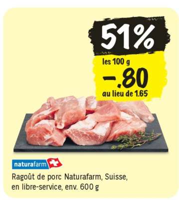 Ragoût de porc