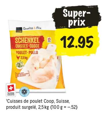 Cuisses de poulet Coop