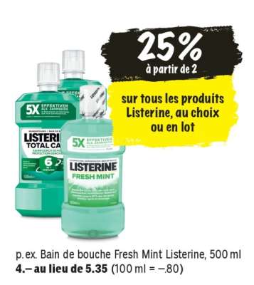 Listerine Fresh Mint