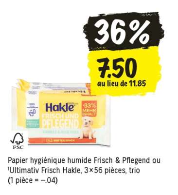 Hakle Frisch & Pflegend